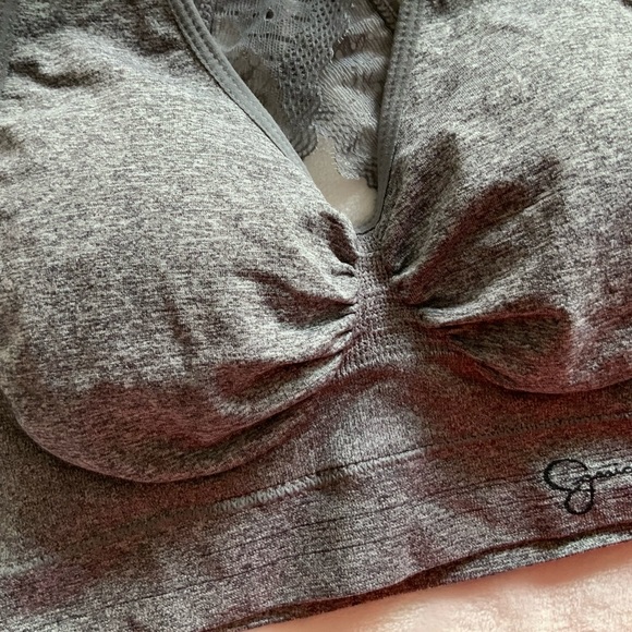 Jessica Simpson Lace Strap Comfort Bralette - Picture 5 of 10